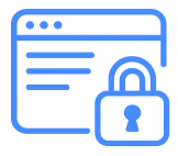 Icon representing web application and authentication security testing