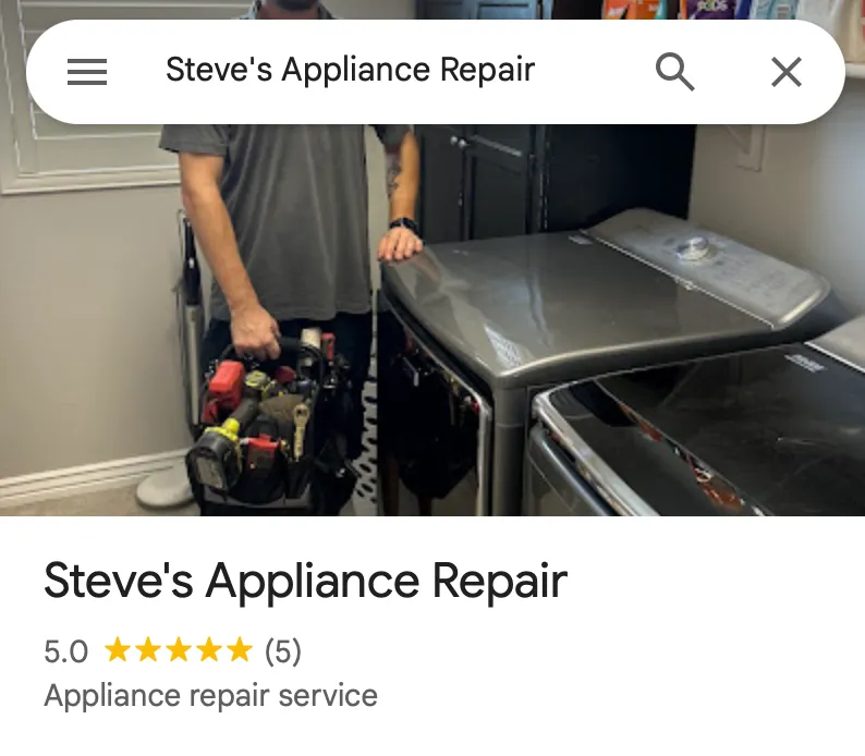 Google Business Profile Screenshot