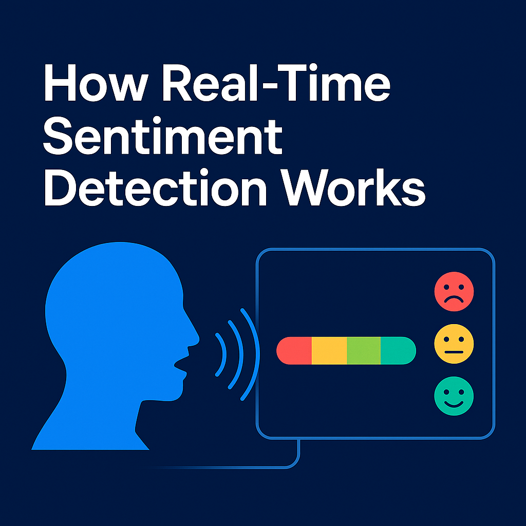 How Real Time Sentiment detection Works in Voice AI