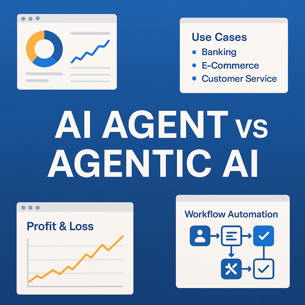 AI Agent vs Agentic AI and how the new model changes real world workflows