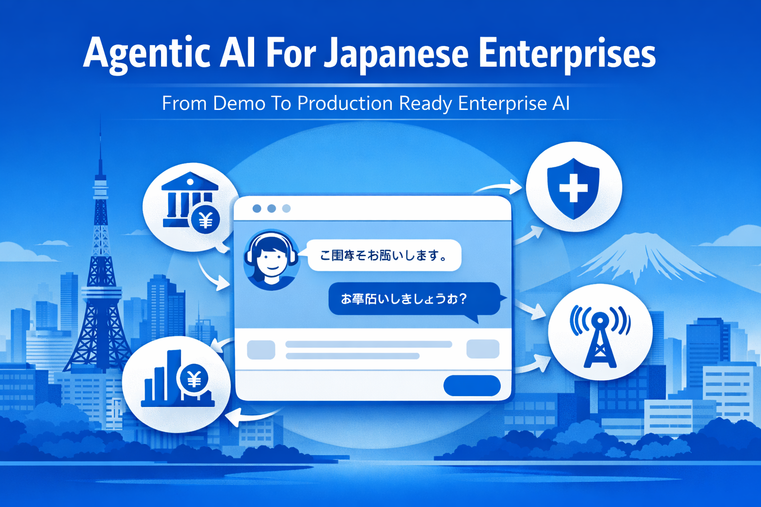 Where can I find demos of agentic AI tools designed for enterprises in Japan?