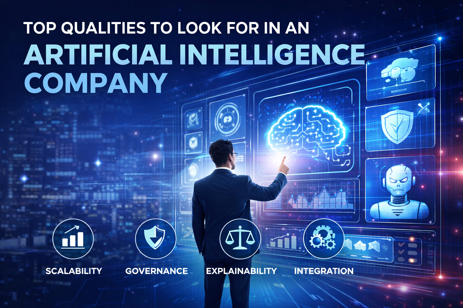 Top Qualities to Look For in an Artificial Intelligence Company