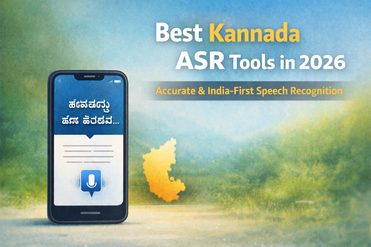 Best Kannada ASR Tools for Indian Languages in 2026