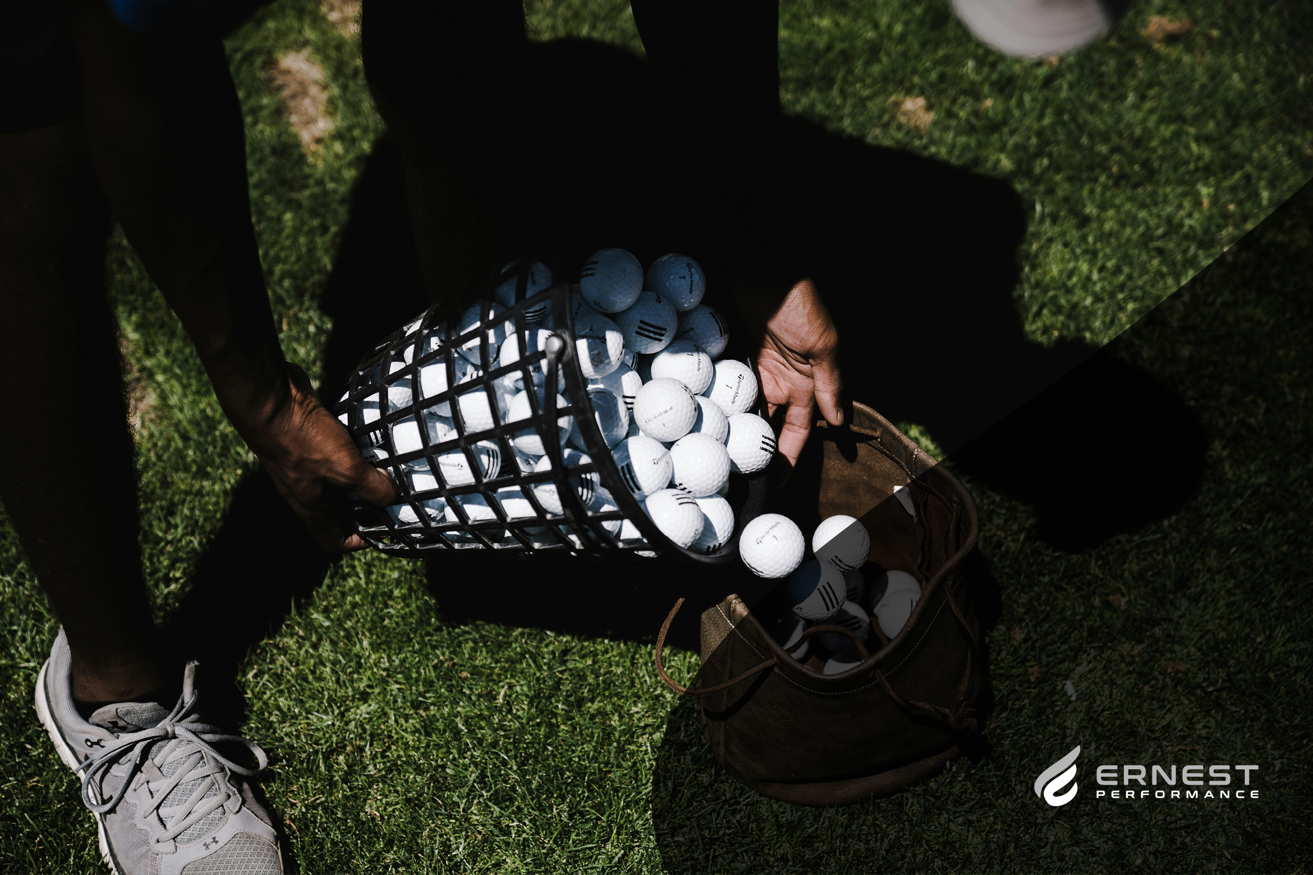 Ernest Performance golf retail branding by Stoop Studio