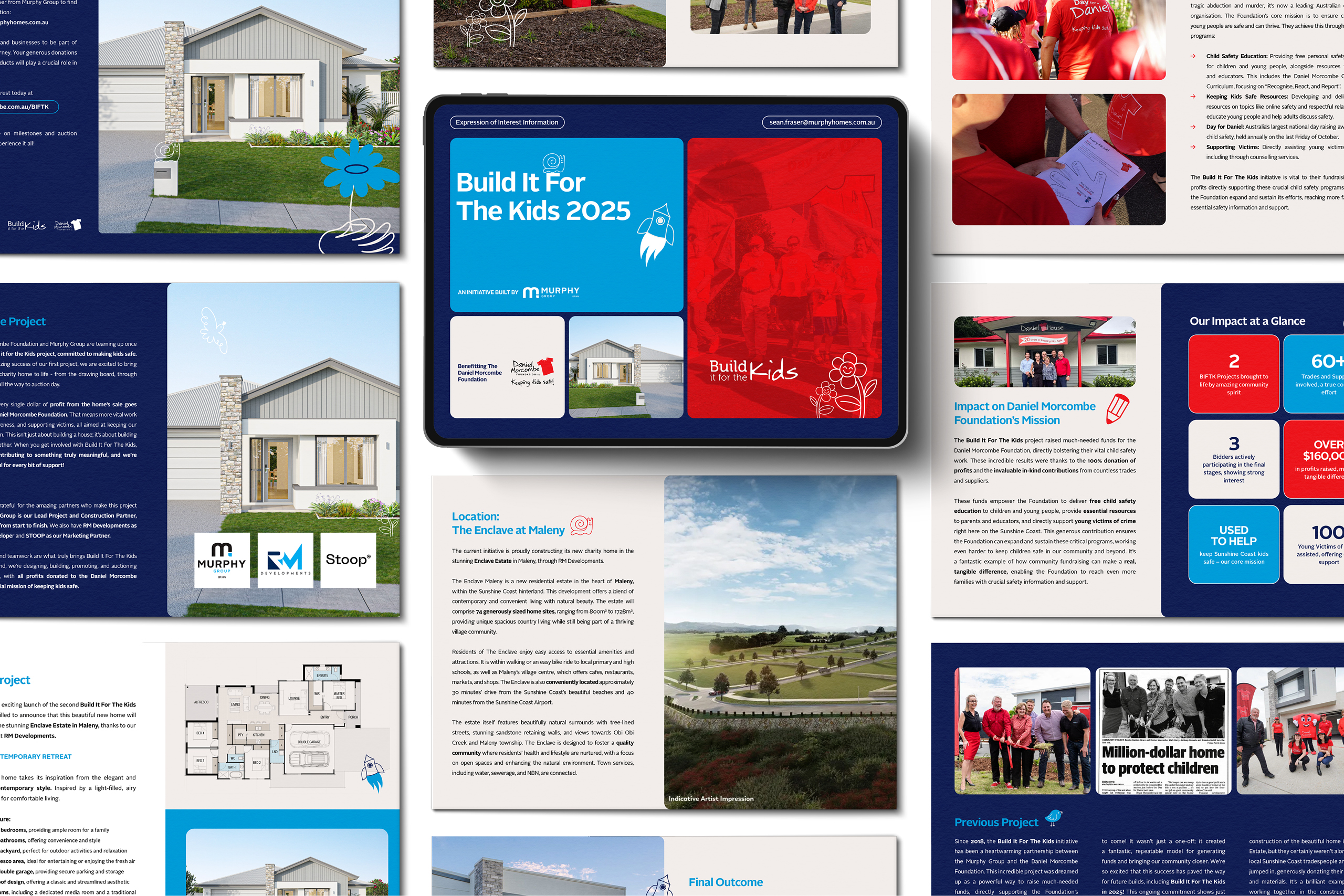 Build It For The Kids social media campaign