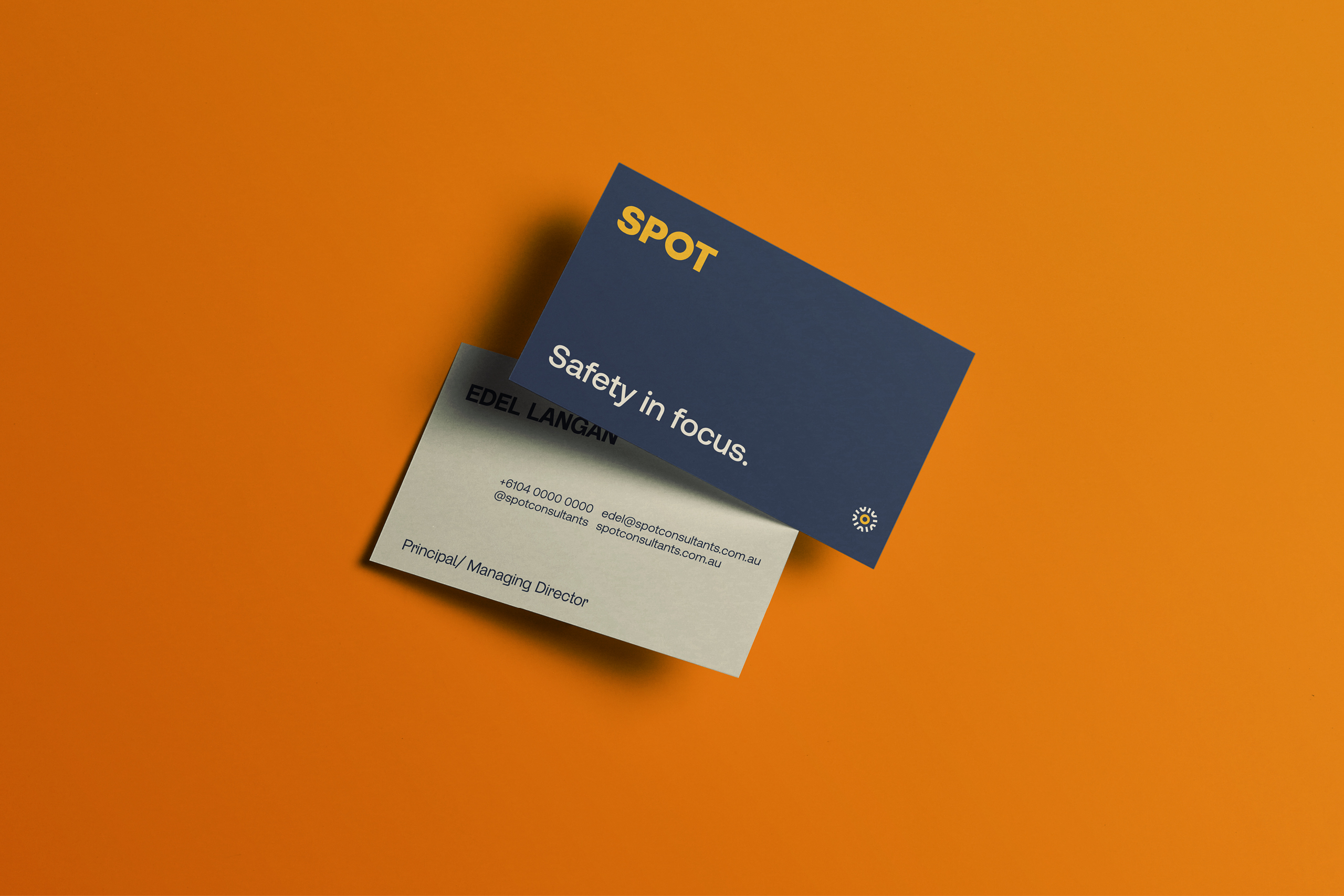SPOT Consultants logo and visual identity