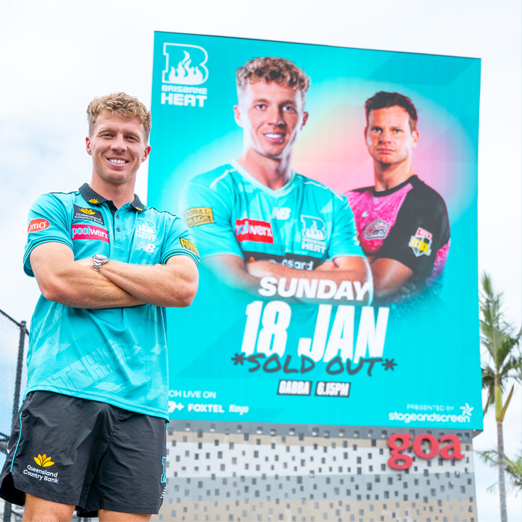 Brisbane Heat season creative assets