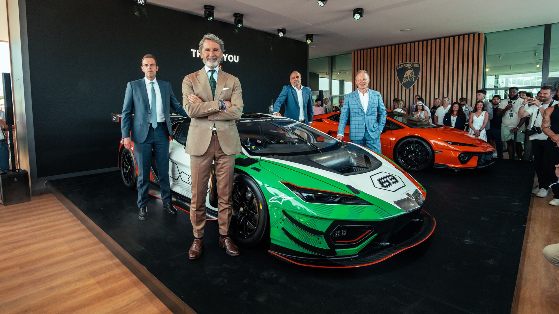 Lamborghini Temerario GT3 race car takes the stage at Goodwood Festival of Speed, alongside public dynamic debut of Temerario super sports model