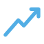 Icon of increase