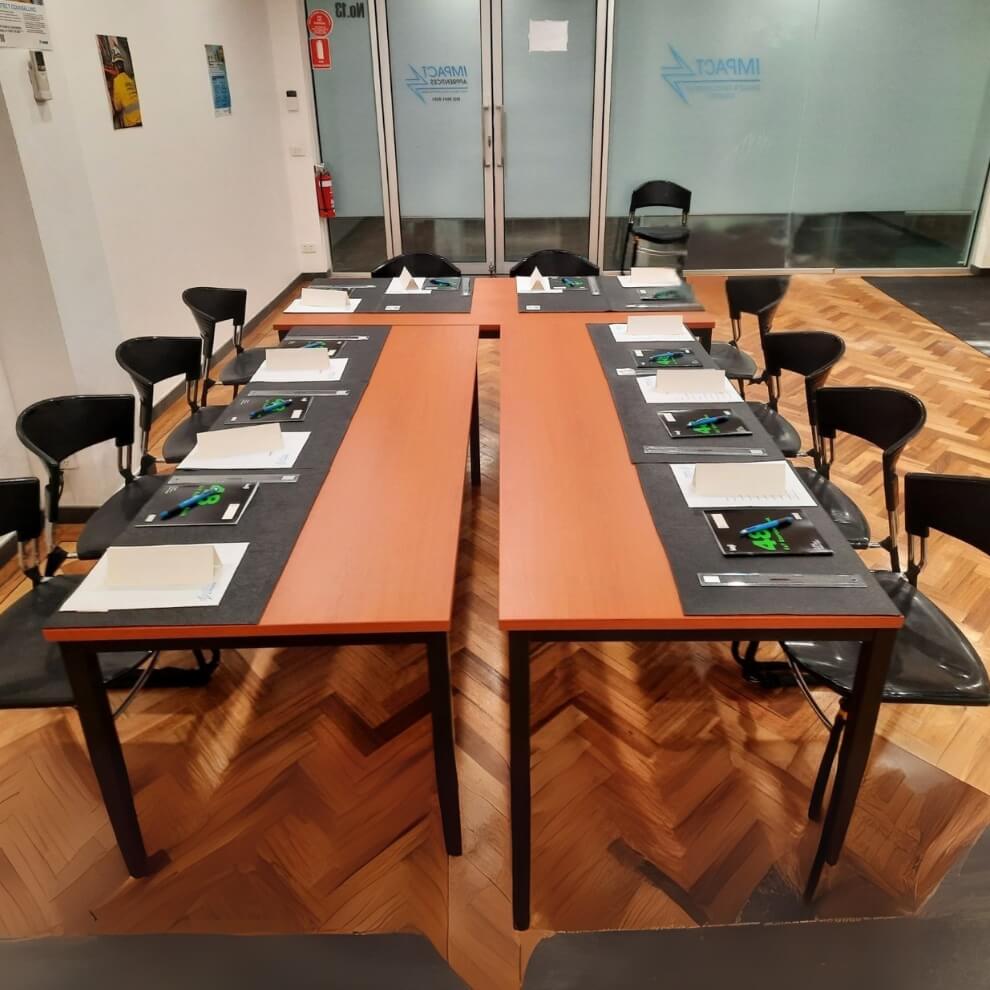 Classroom set up at Skills and Development Centre Collingwood