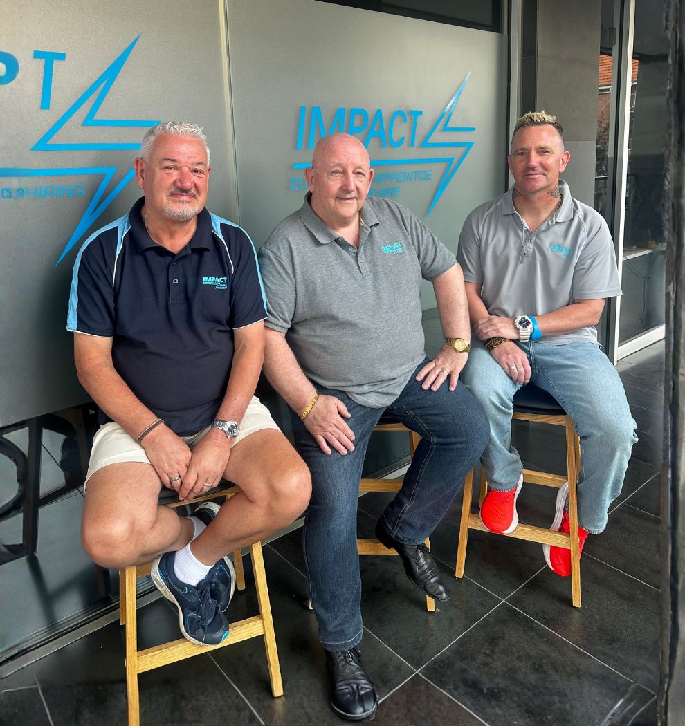 Ian, Stephen and Ryan - Impact Group Photo