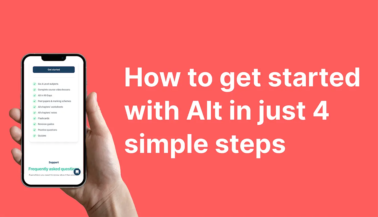 How to get started with Alt, in just 4 simple steps!