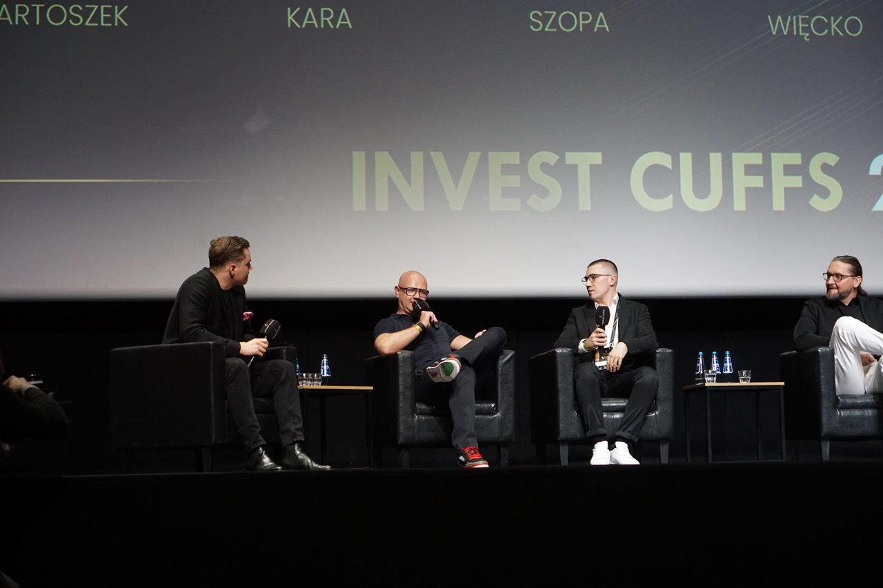 Mateusz Kara during speech