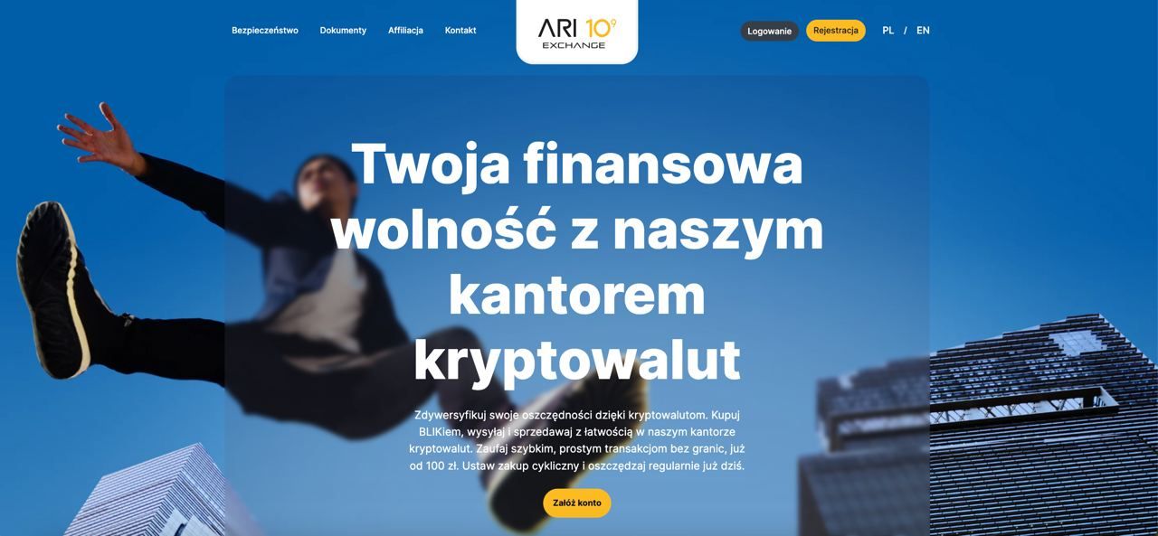Strona Ari10 Exhange