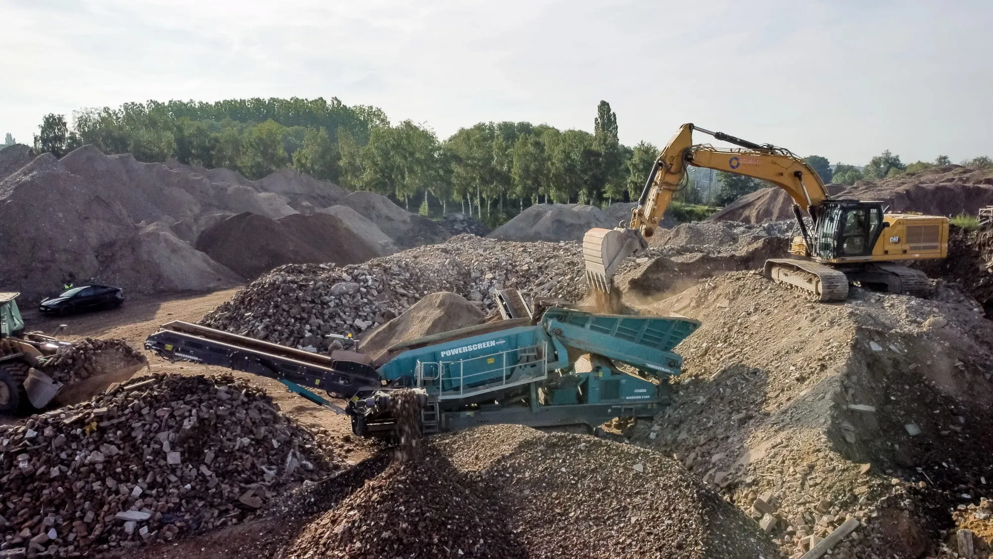 Déchets de chantiers | Belmans Recycling