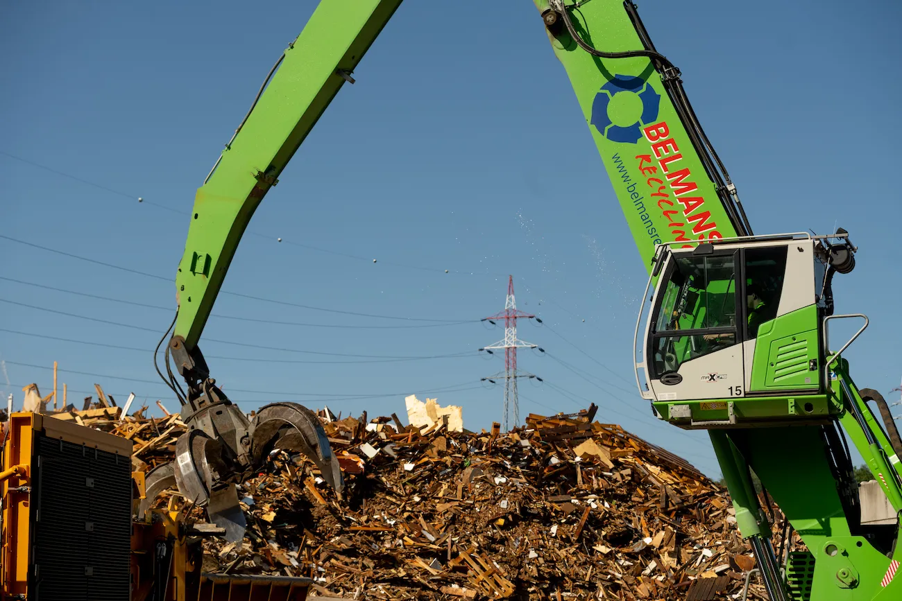 Machines de marque Sennebogen | Belmans Recycling