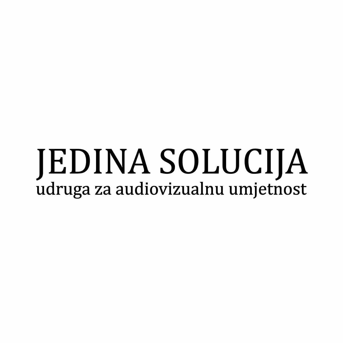 Jedina solucija, udruga za audiovizualnu umjetnost