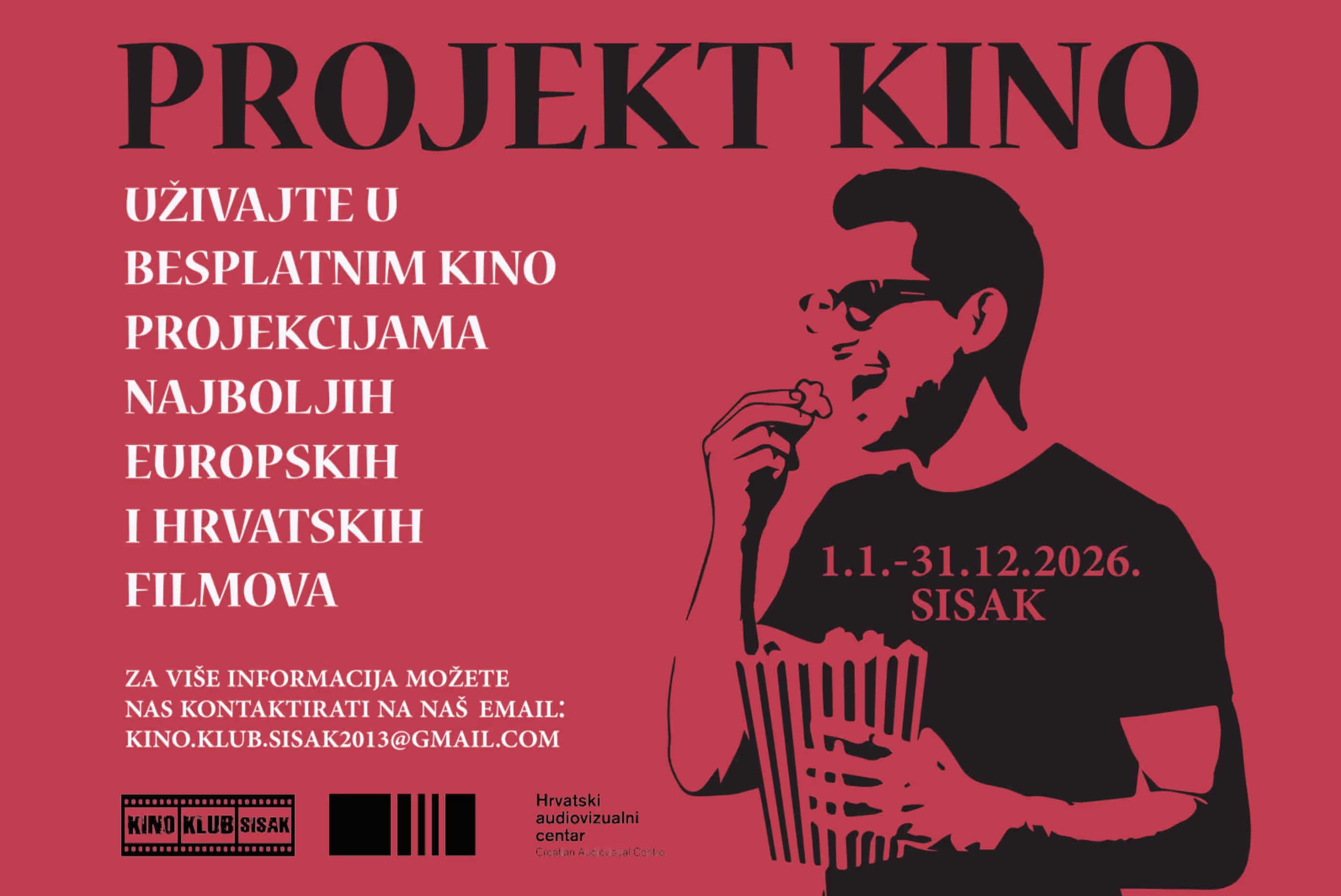 Početak projekta „Projekt kino“ u Kino klubu Sisak