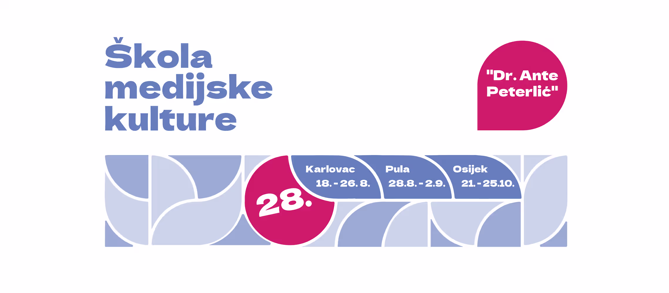 Otvorene su prijave za 28. izdanje Škole medijske kulture „Dr. Ante Peterlić“ u Karlovcu i Puli