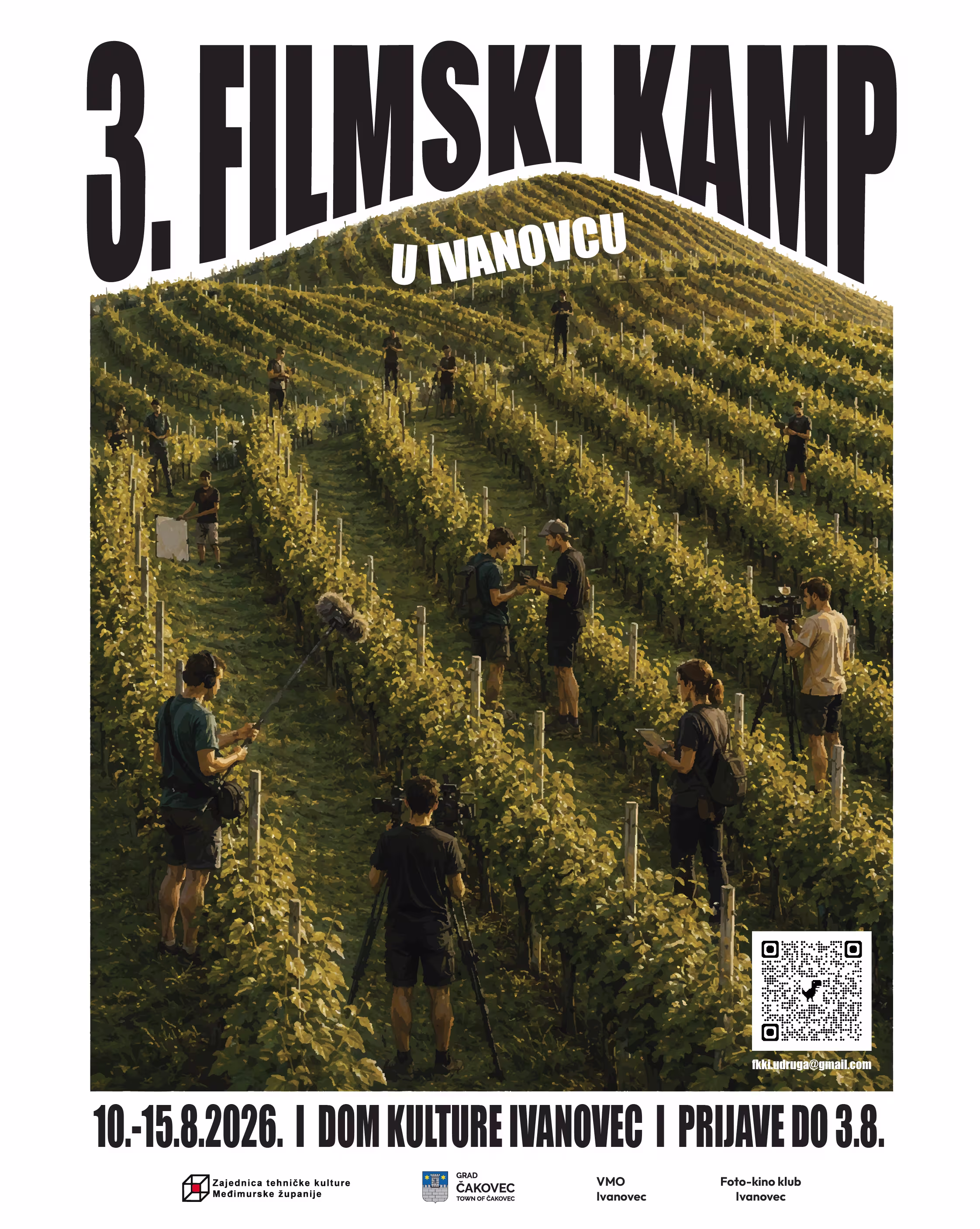 Otvorene prijave za 3. Filmski kamp u Ivanovcu