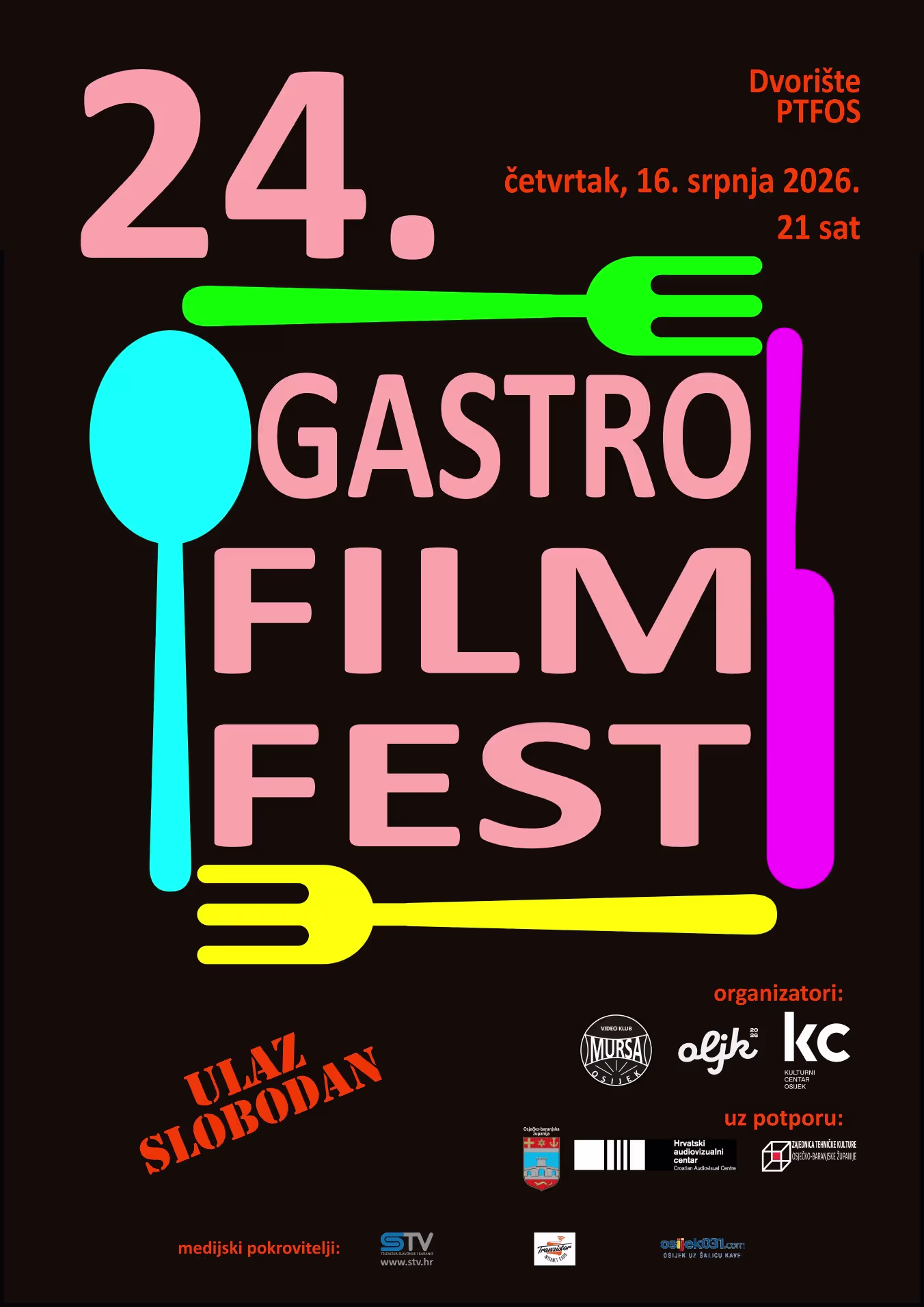 24. Gastro film fest u Osijeku 