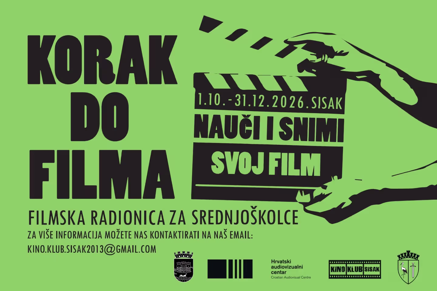 Otvorene prijave za projekt „Korak do filma“