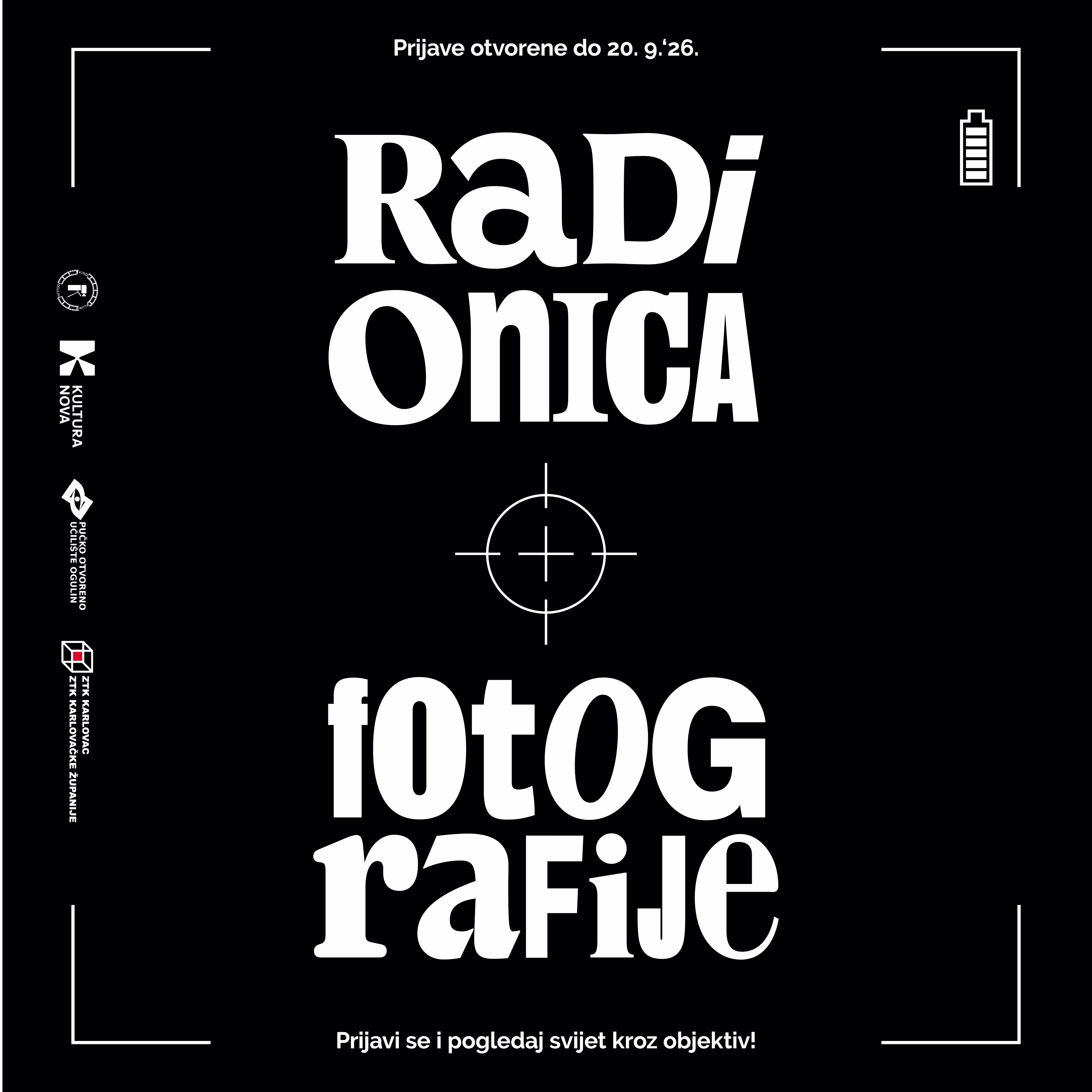 Kinoklub Ogulin otvara prijave za radionicu fotografije