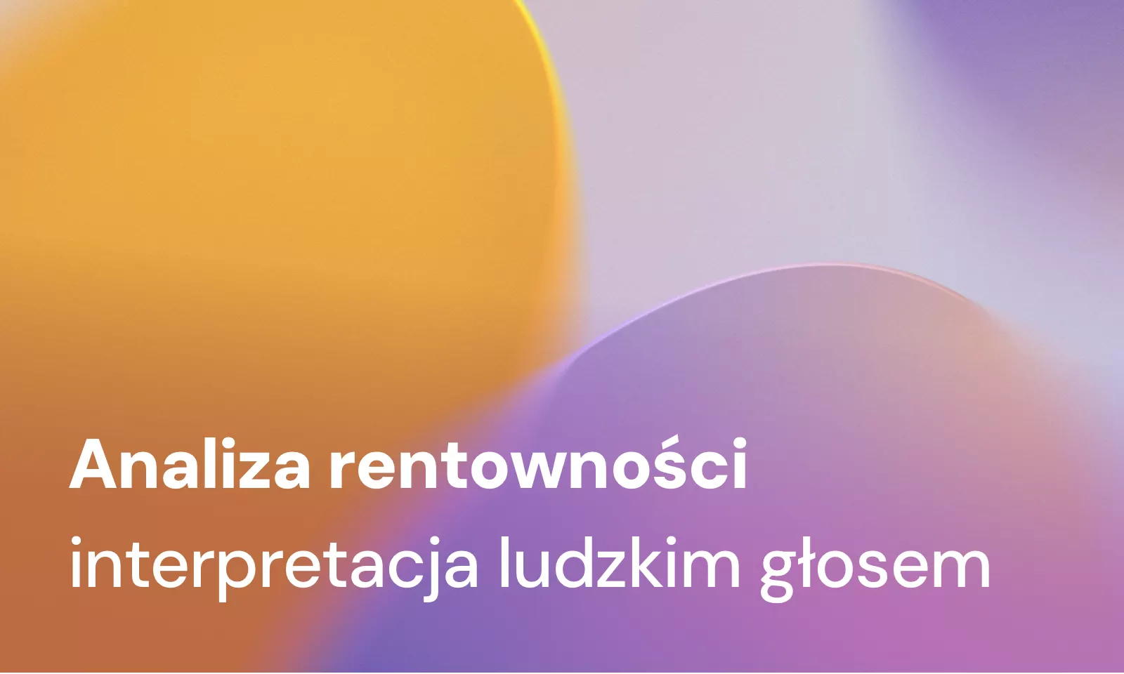 Analiza rentowności - wskaźniki i interpretacja ludzkim głosem