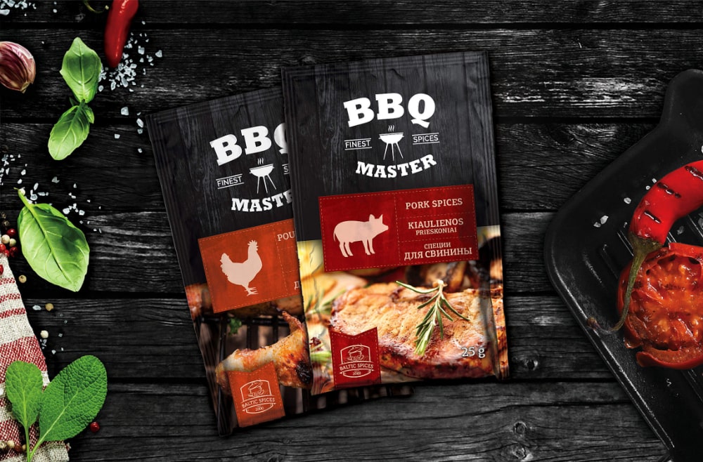 BBQ MASTER SPICES BRANDING