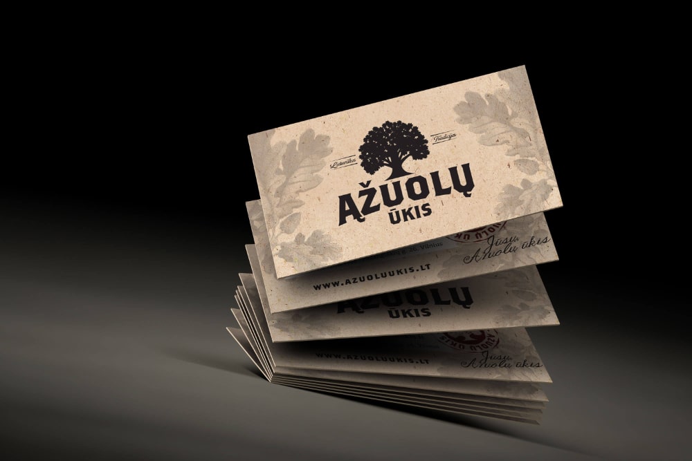 ĄŽUOLŲ ŪKIS BRANDING
