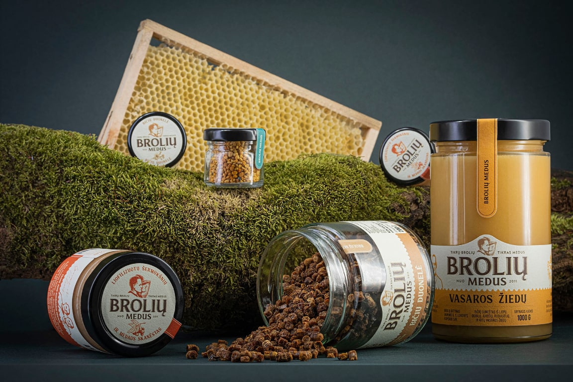 BROLIŲ MEDUS PACKAGING REFRESH