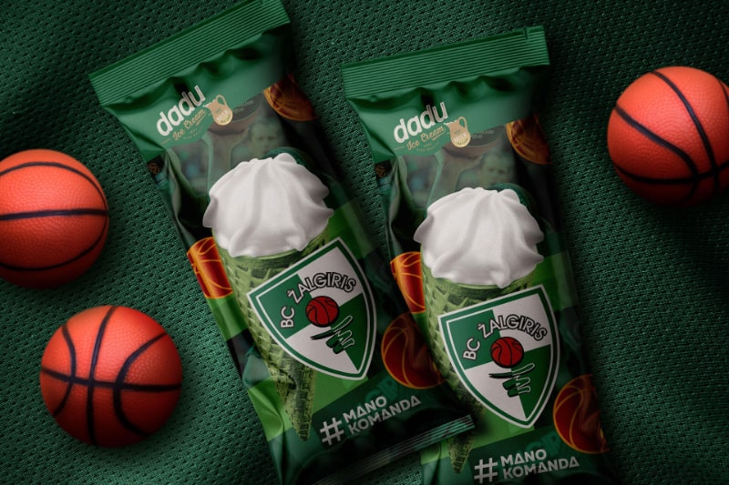 DADU X ŽALGIRIS PACKAGING DESIGN