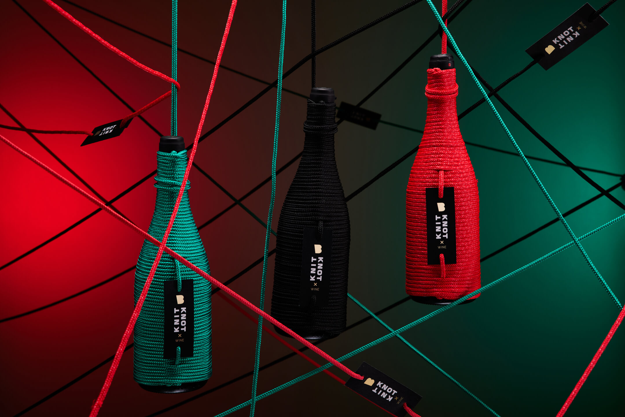 KNIT KNOT WINE PACKAGING DESIGN