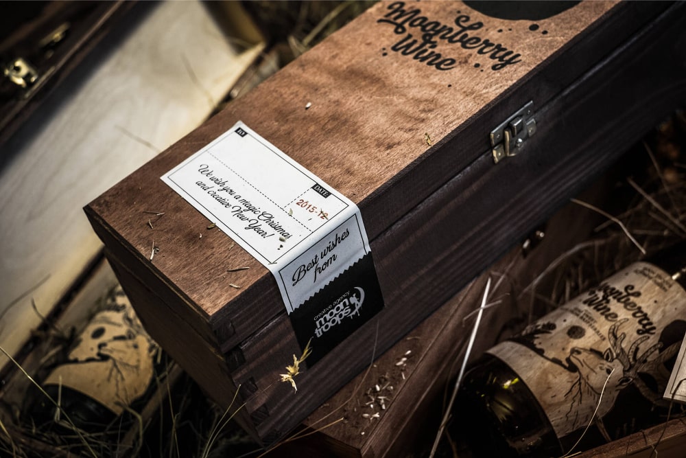 MOONBERRY WINE PACKAGING DESIGN