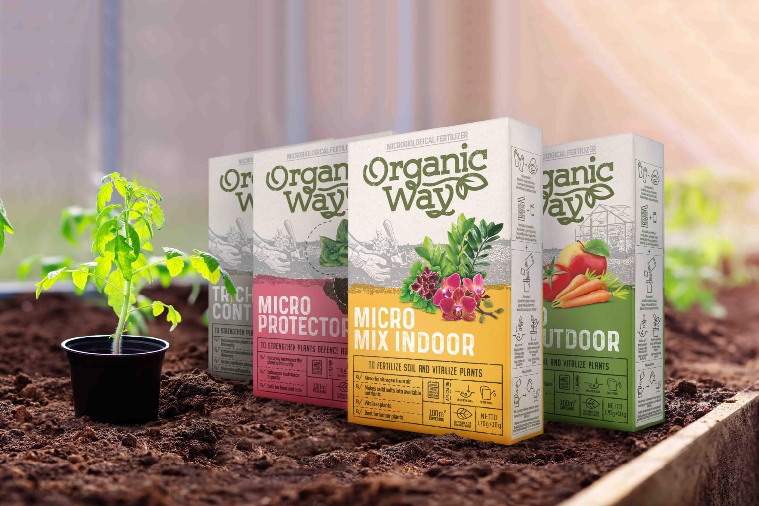 ORGANIC WAY PACKAGING DESIGN
