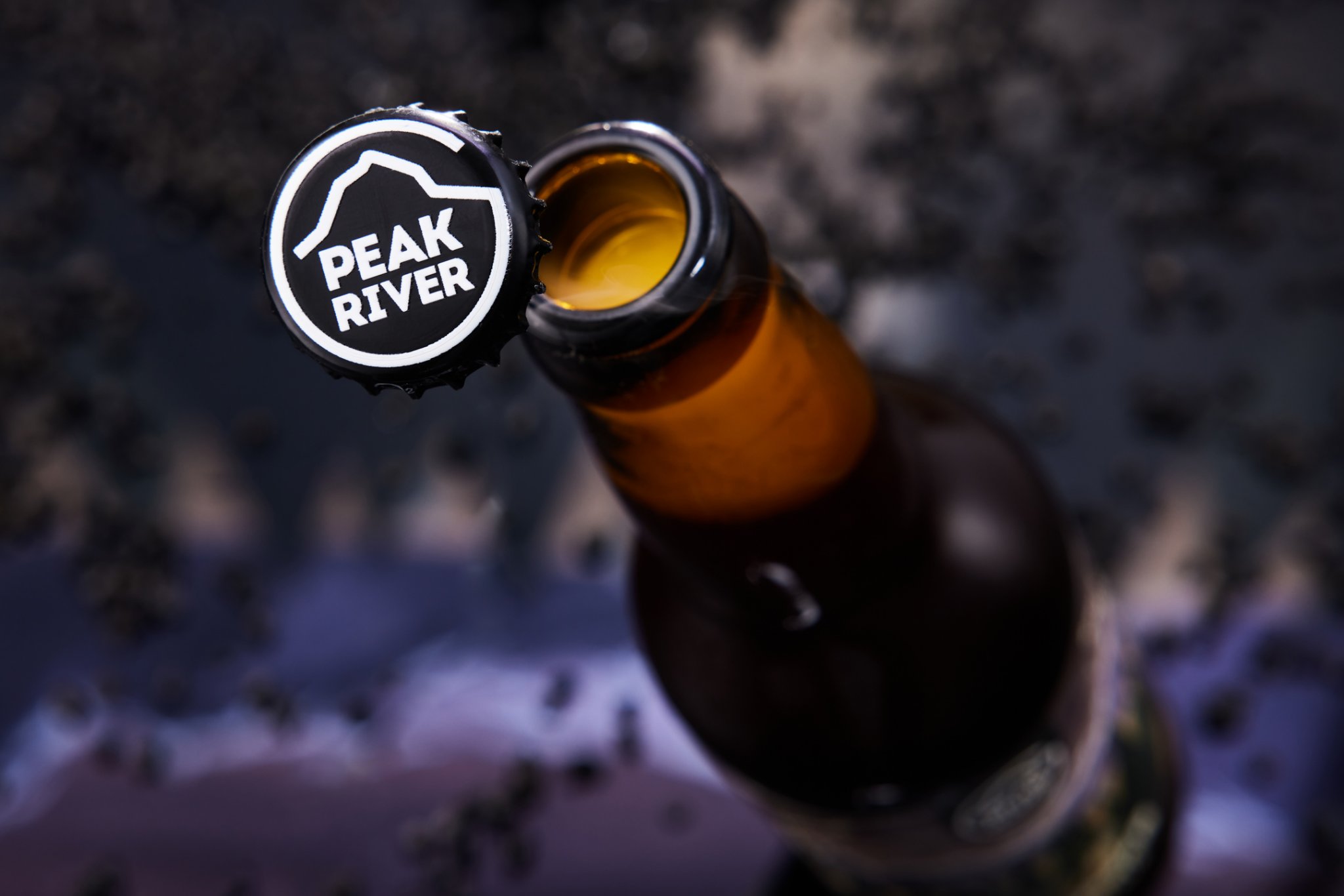 PEAK RIVER CRAFT BEERS BRAND DESIGN