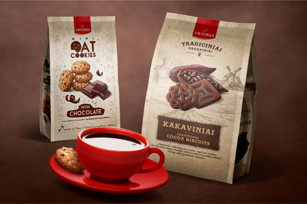 VIKTORIJA COOKIES PACKAGING DESIGN