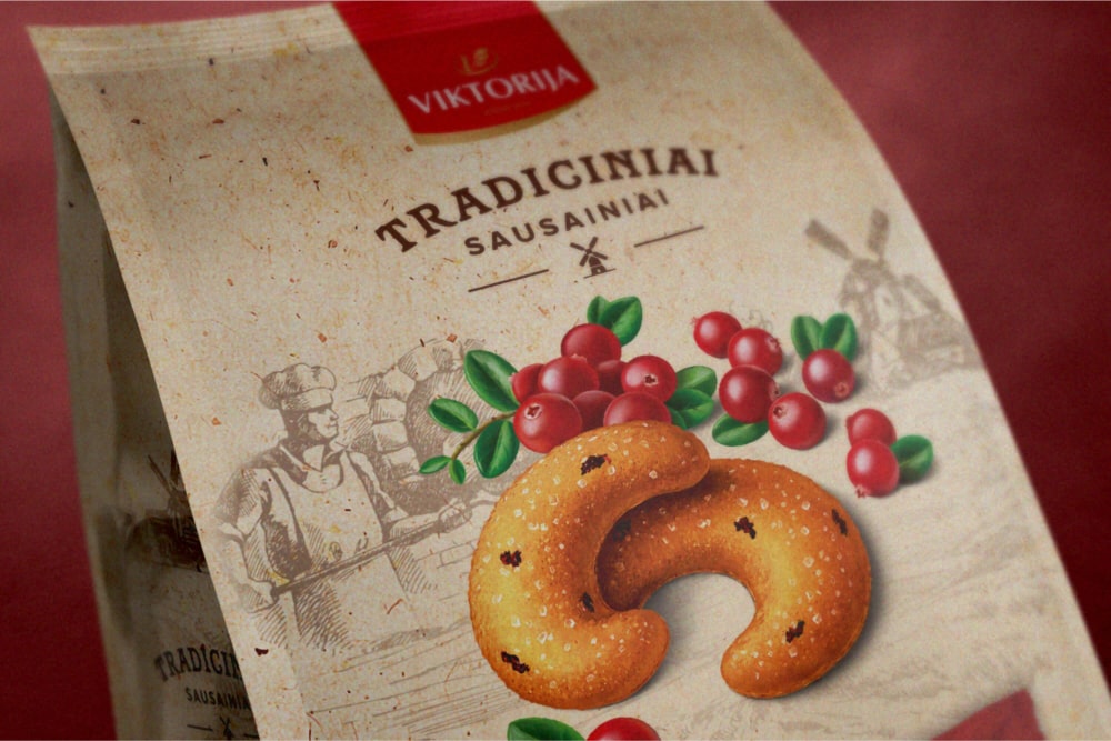 VIKTORIJA COOKIES PACKAGING DESIGN