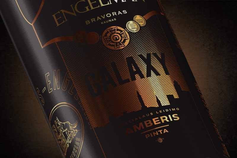 VOLFAS ENGELMAN GALAXY PACKAGING REDESIGN