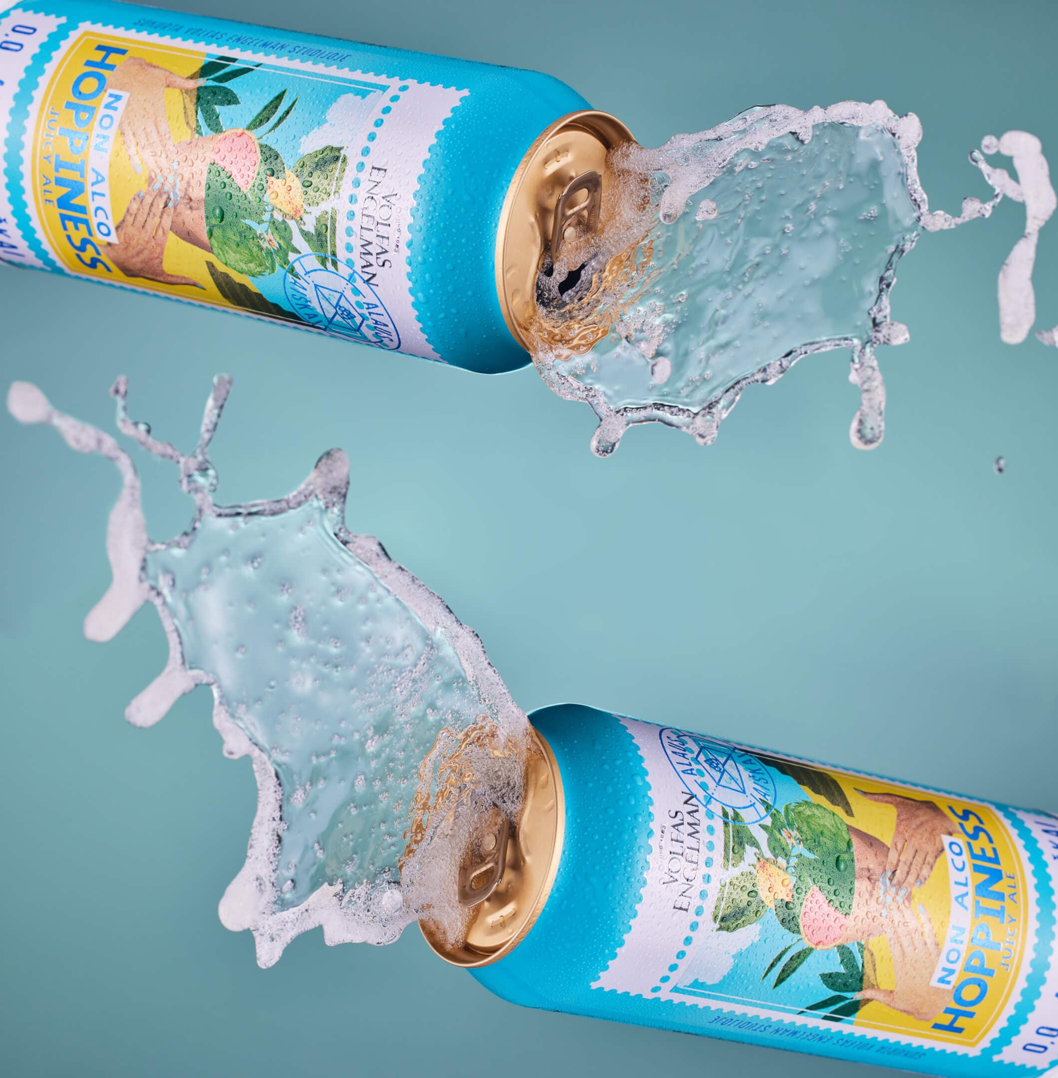ALAUS LAIŠKAI – CITRUS HOPPINES (NON ALCO) PACKAGING DESIGN