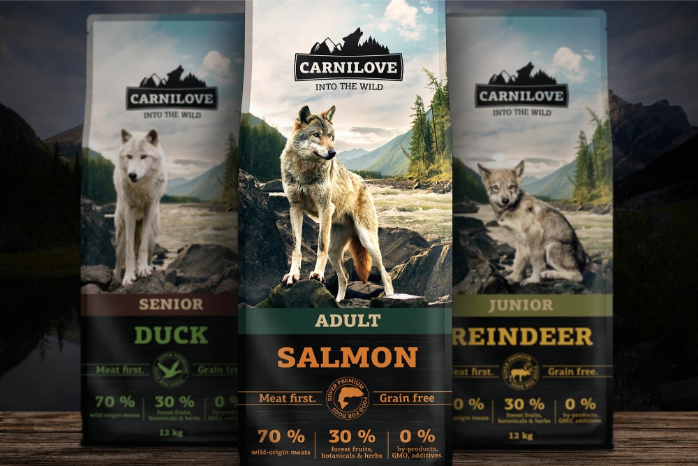 CARNILOVE – PETFOOD PACKAGING DESIGN