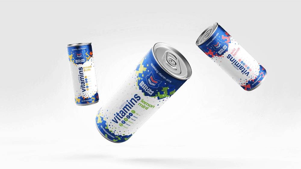 BRUM BRUM – VITAMIN DRINK PACKAGING DESIGN