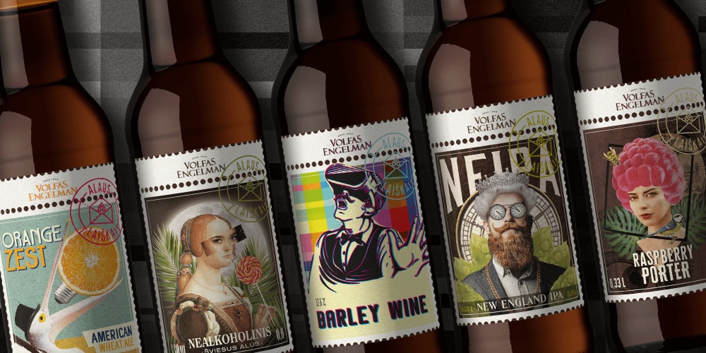 ALAUS LAIŠKAI PACKAGING DESIGN