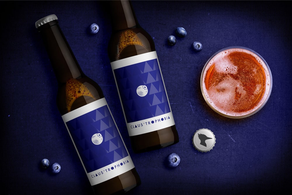 CLAUS’TROPHOBIA – LIMITED EDITION BEER PACKAGING DESIGN