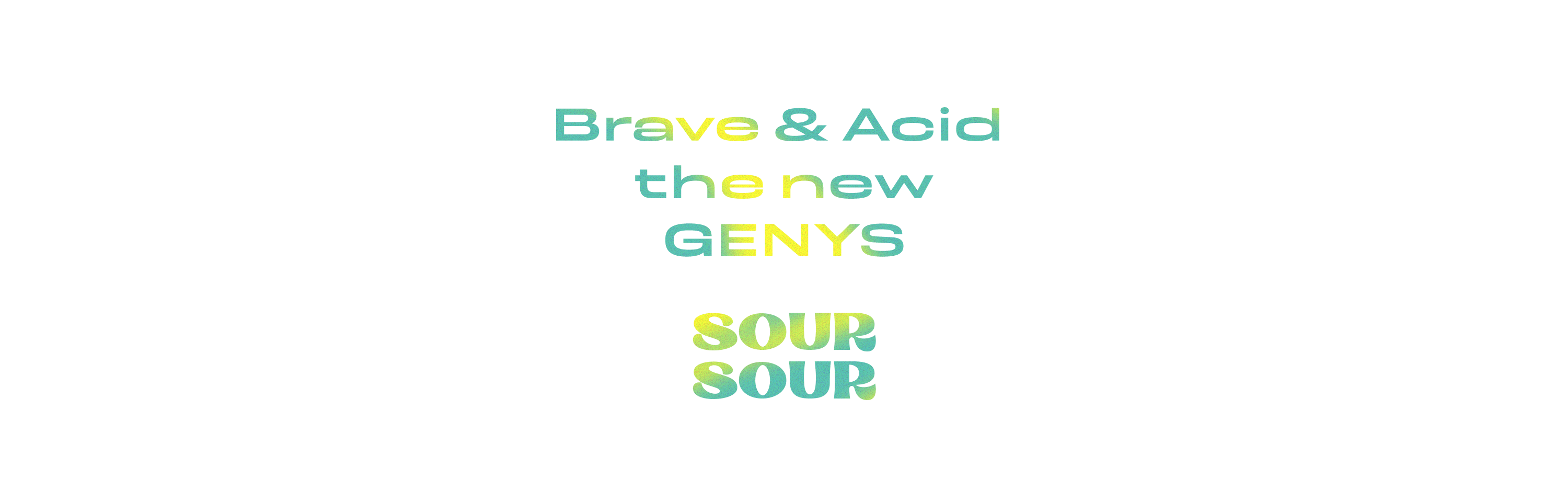 GENYS – SOUR SOUR PACKAGING DESIGN