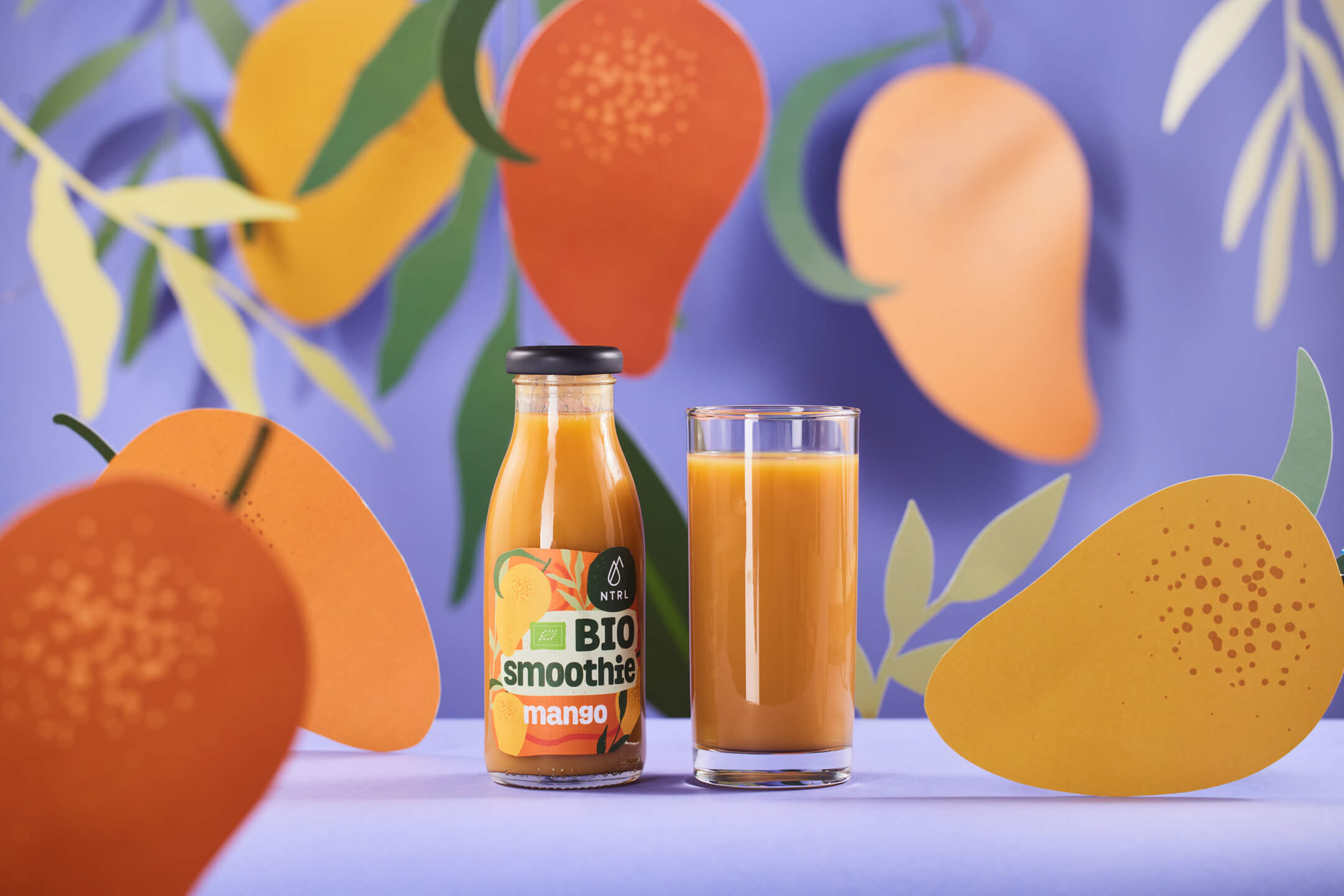 NTRL – BIO JUICES & SMOOTHIES PACKAGING DESIGN