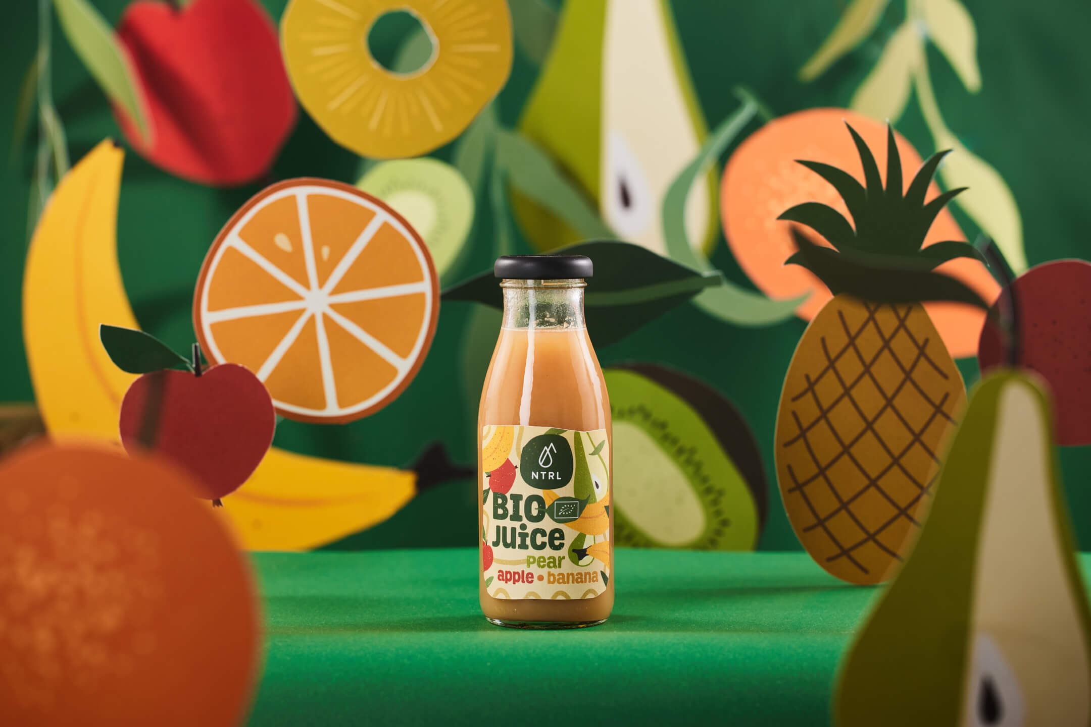 NTRL – BIO JUICES & SMOOTHIES PACKAGING DESIGN