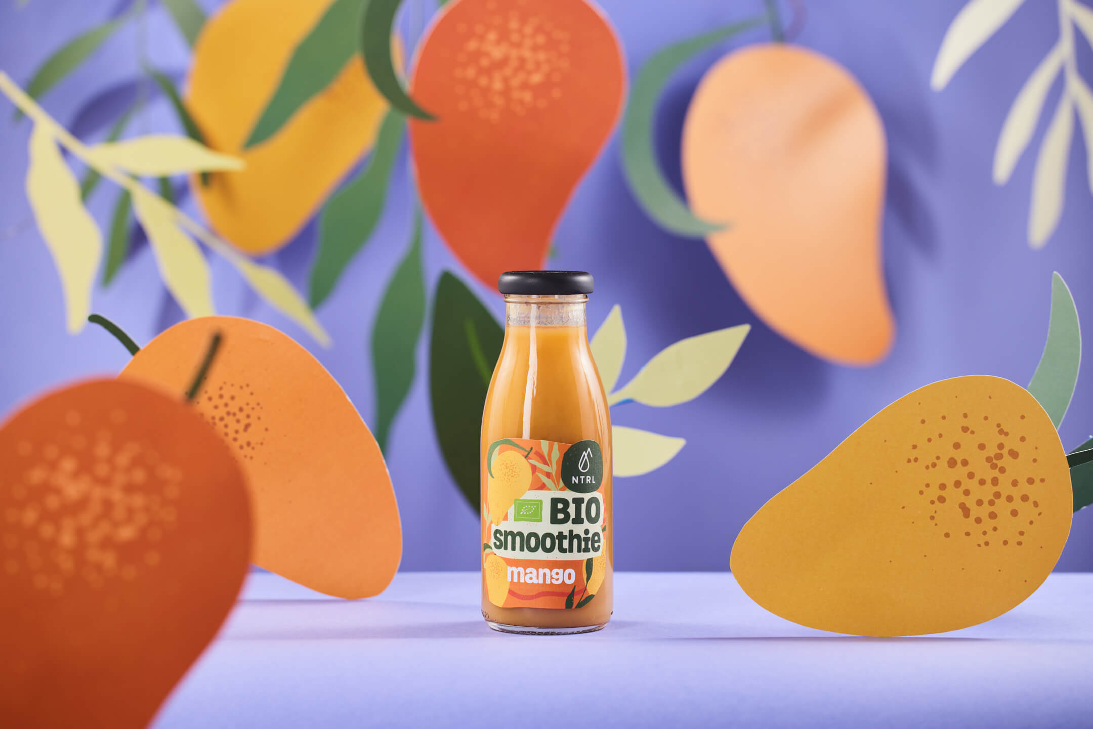 NTRL – BIO JUICES & SMOOTHIES PACKAGING DESIGN