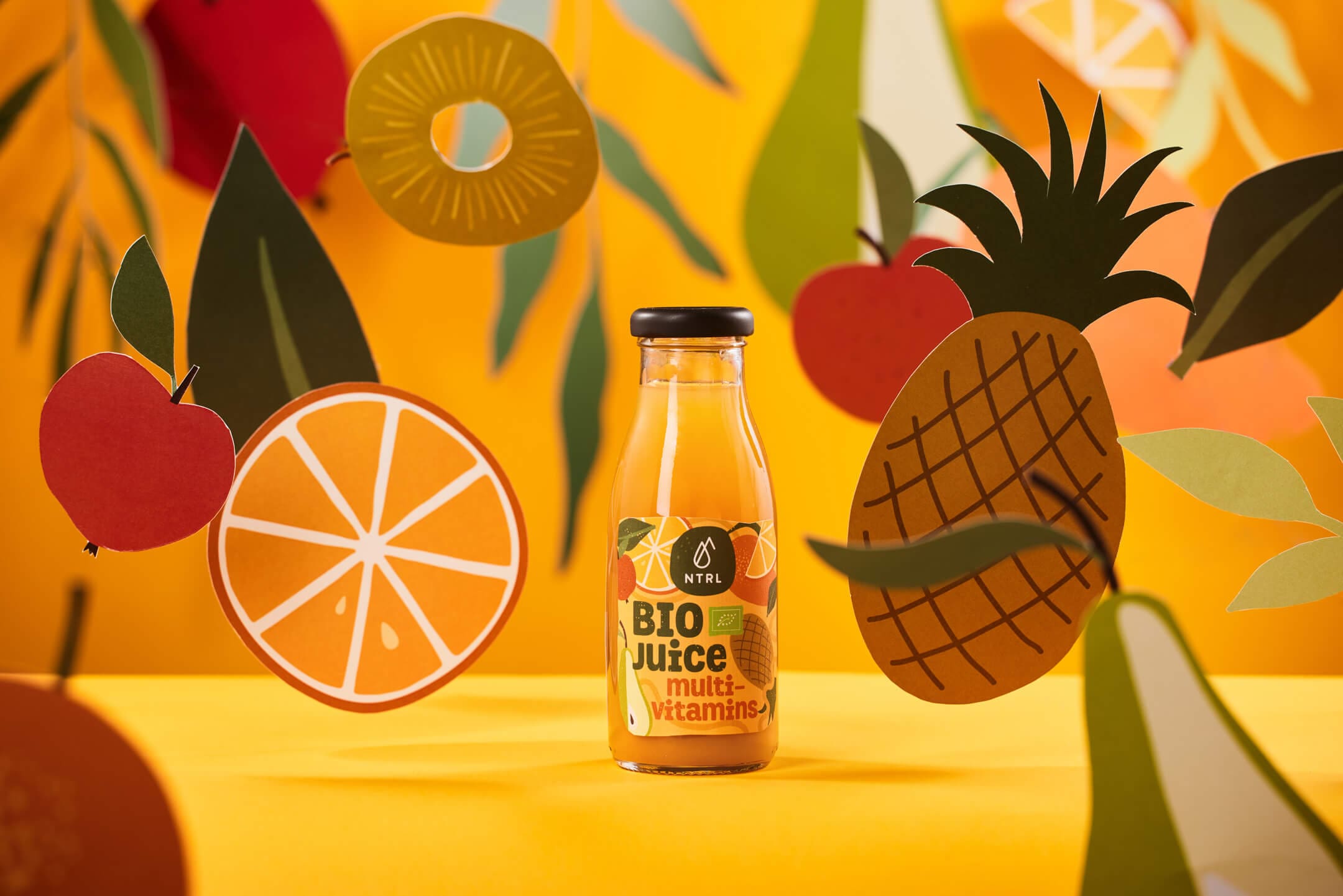 NTRL – BIO JUICES & SMOOTHIES PACKAGING DESIGN