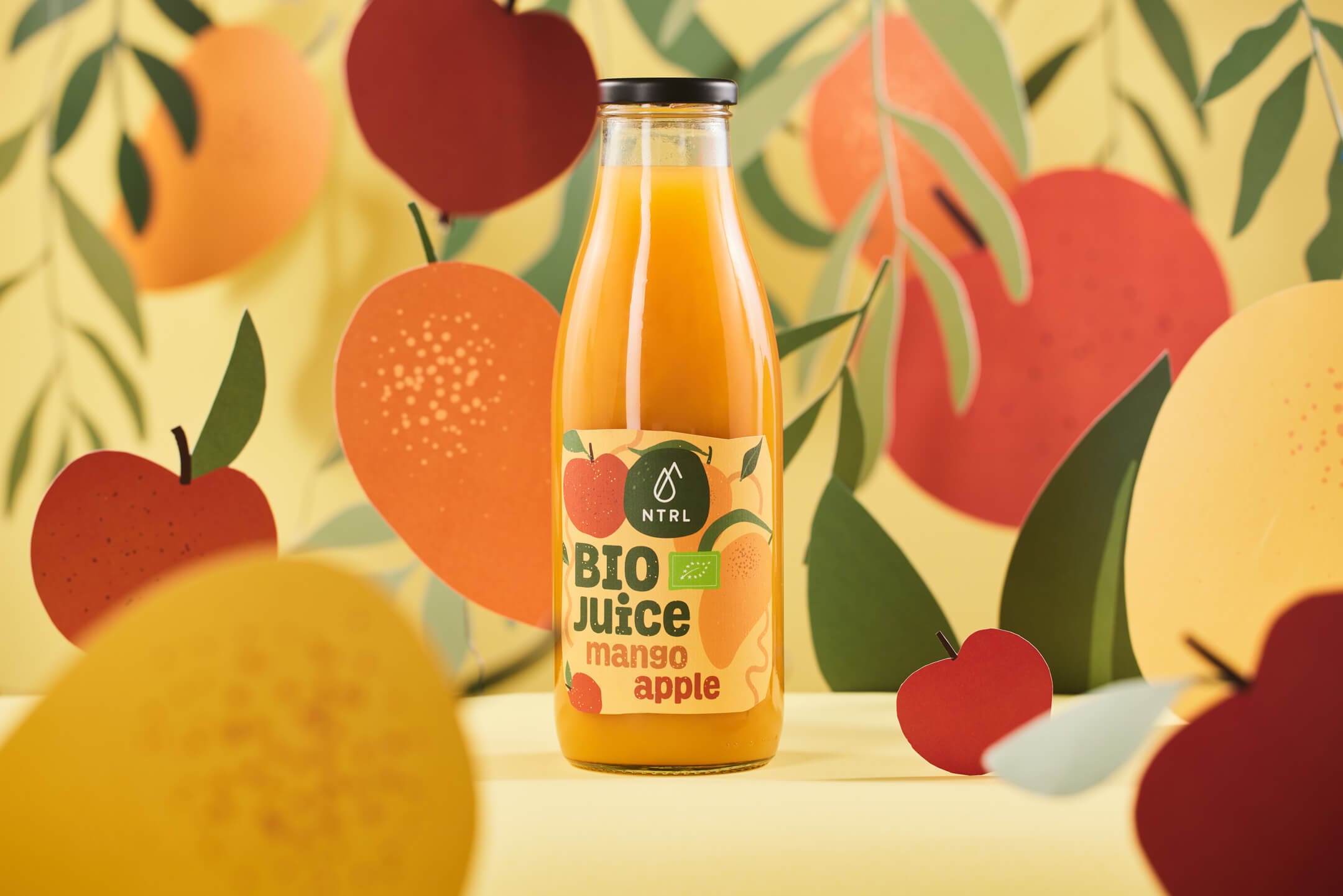 NTRL – BIO JUICES & SMOOTHIES PACKAGING DESIGN